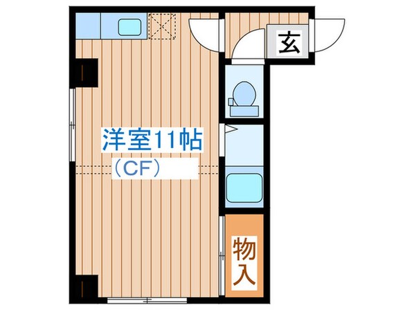 ツインブランシェ西館の物件間取画像